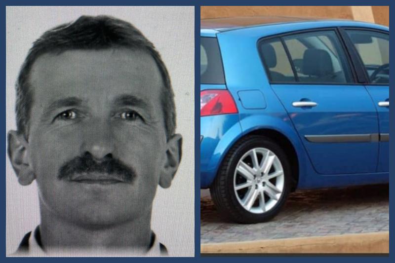 Jan Łukasik | niebieski samochód marki renault