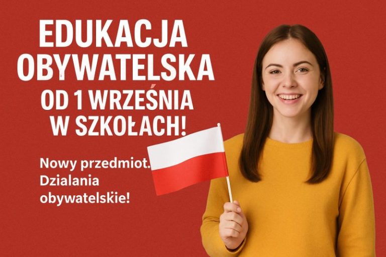 Edukacja obywatelska od września w szkołach