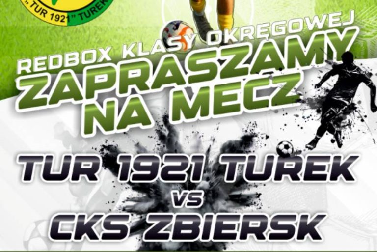 Zapowiedź meczu 2 kolejki klasy okręgowej pomiędzy Turem Turek a CKS Zbiersk