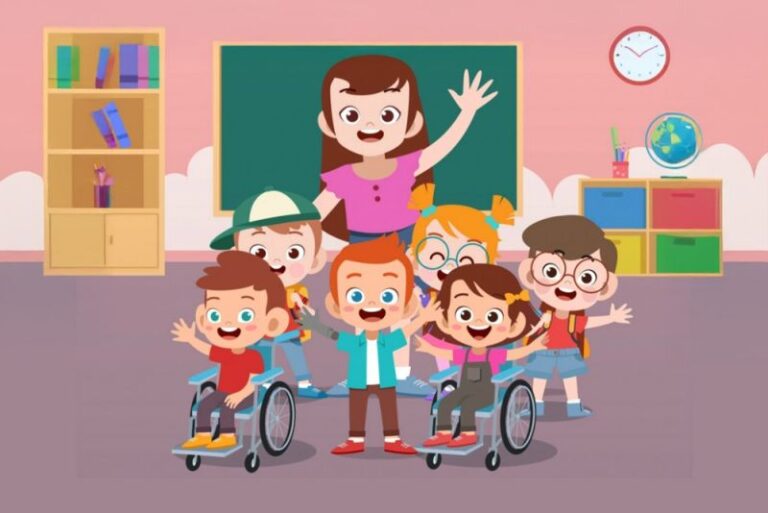 edukacja włączająca - grafika poglądowa