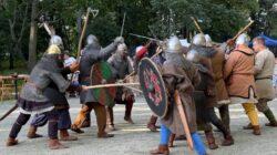 pokaz walk wojów słowiańskich