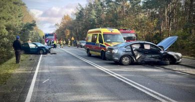 Wypadek w Celestynach. Droga wojewódzka W470 zablokowana!