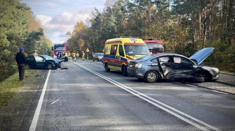 Wypadek w Celestynach. Droga wojewódzka W470 zablokowana!