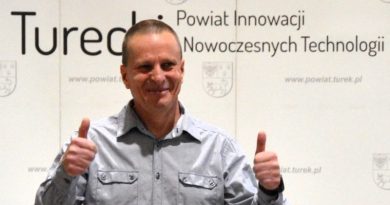 Krzysztof Tomaszewski z Diamentem Powiatu Tureckiego