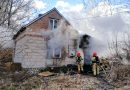 Pożar budynku mieszkalnego. Nie żyje starszy mężczyzna