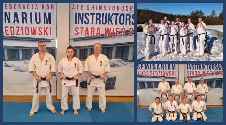 Instruktorzy z Turku na szkoleniu karate kyokushin