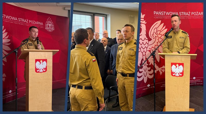 Odprawa służbowa w PSP Turek. Podsumowanie 2025 roku