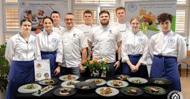Kulinarne warsztaty w ZST Turek z mistrzem kuchni