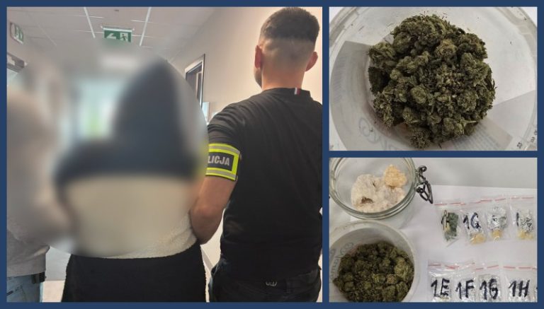 Narkotyki u 39-latki z powiatu tureckiego