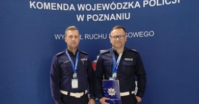 Policjant z Turku wśród najlepszych w Wielkopolsce