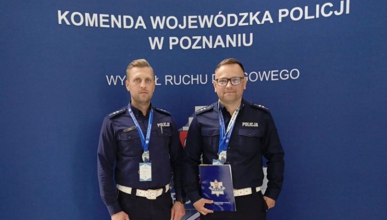 Policjant z Turku wśród najlepszych w Wielkopolsce