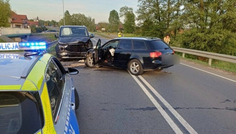 Pijana kobieta spowodowała wypadek w Przykonie