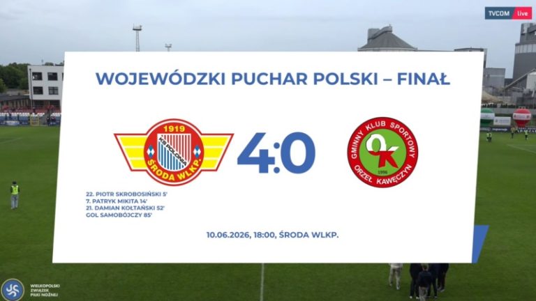 Orzeł Kawęczyn przegrał finał, ale pozostawił po sobie dobre wrażenie