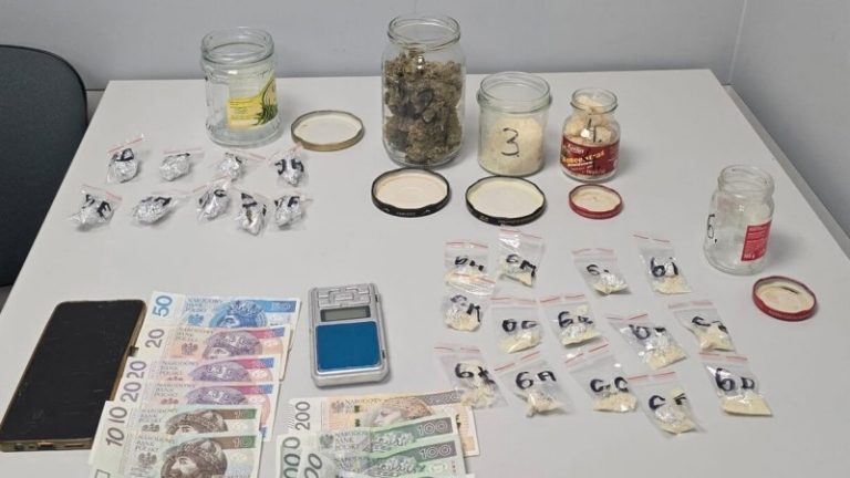 Narkotyki w powiecie tureckim. 32-latek zatrzymany przez policję
