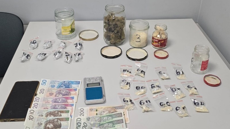 Narkotyki w powiecie tureckim. 32-latek zatrzymany przez policję