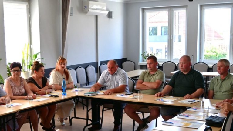 Sołtysi z gminy Malanów o inwestycjach i dożynkach