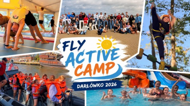 Fly Active Camp w Darłówku. Tydzień pełen sportu
