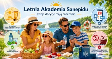 Letnia Akademia Sanepidu uczy bezpiecznych wakacji