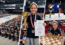 Weronika Rusek została wicemistrzynią Polski do lat 8