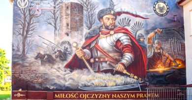 Mural Stefana Batorego gotowy. Wyszyna zyskała nowy symbol swojej historii