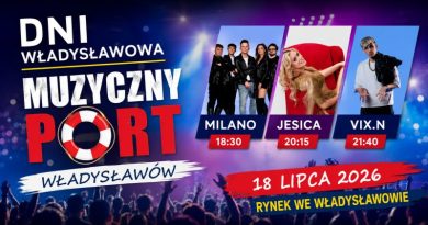 Muzyczny PORT Władysławów. Gwiazdy zagrają 18 lipca