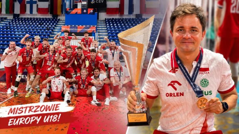 Radosław Wodziński współtwórcą złota siatkarzy U18