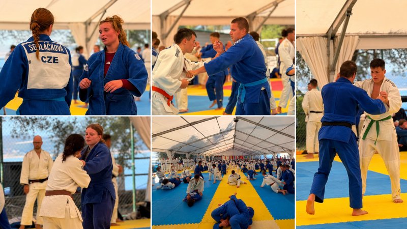 Akademia Sportu trenowała z europejską czołówką judo