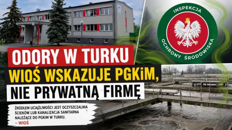 Miało śmierdzieć z prywatnej firmy. WIOŚ wskazuje PGKiM