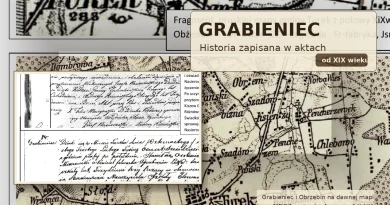 Grabieniec wyrósł z Obrzębina. Historia zapisana w aktach