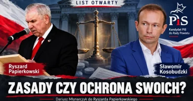 Jak długo jeszcze PiS będzie politycznie osłaniało Sławomira Kosobudzkiego?